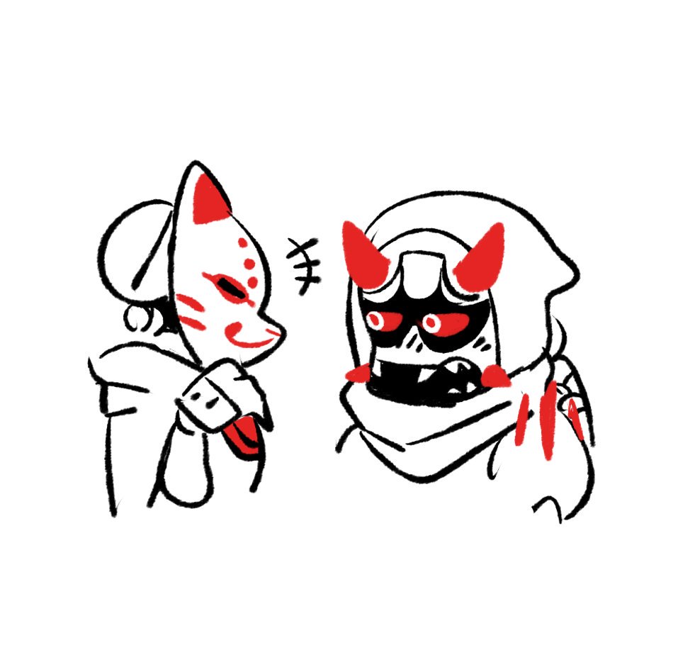 957x917 Kitsune Zen Oni Genji