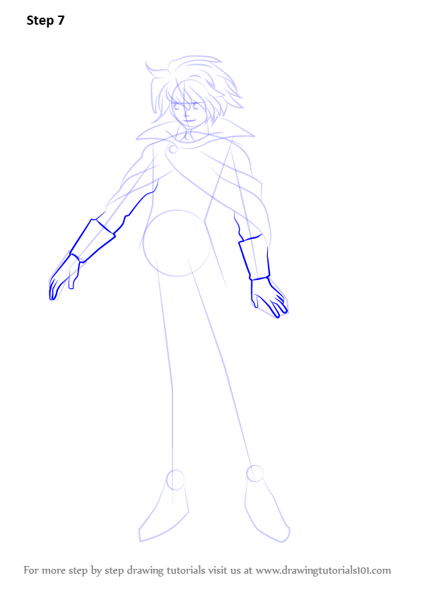 597x842 Learn How To Draw Julio From Zero No Tsukaima