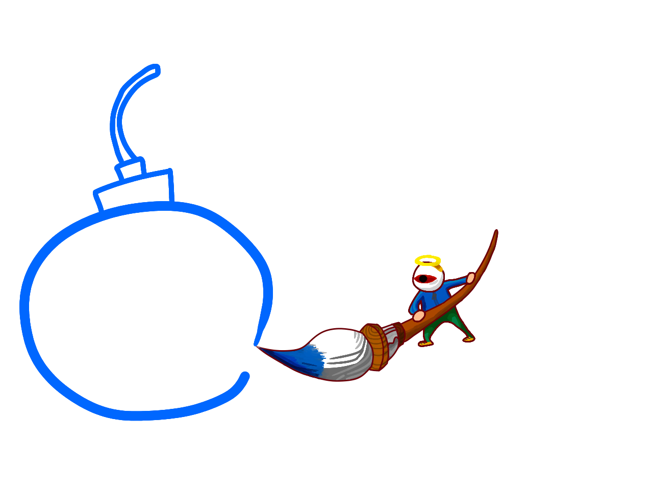 1280x960 Zero Two's Drawing