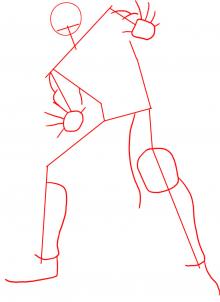 220x302 Drawing Printout How To Draw Sub Zero From Mortal Kombat