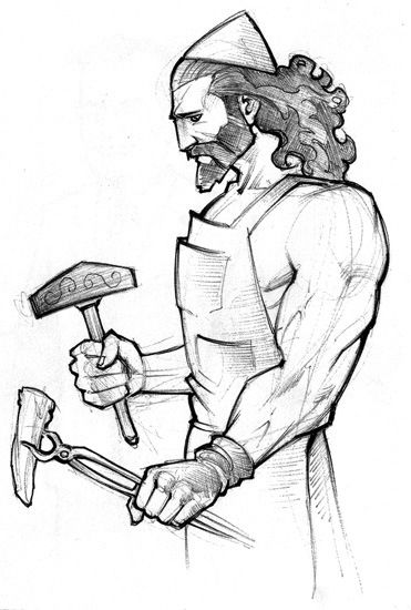 371x550 hephaestus mythology greek, roman mythology, greek gods