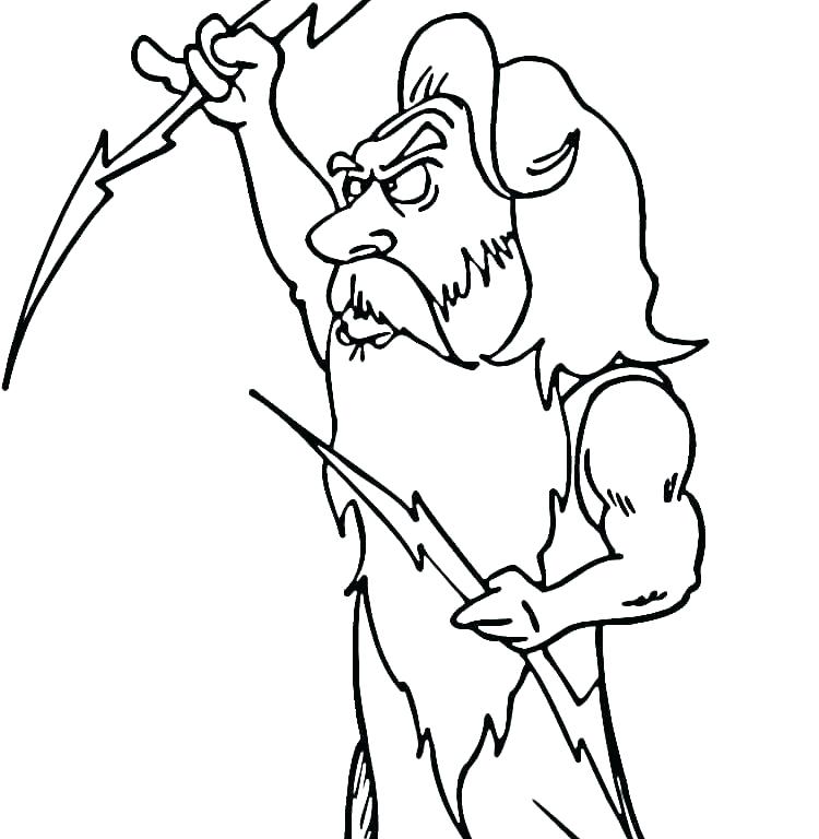 750x768 Zeus Coloring
