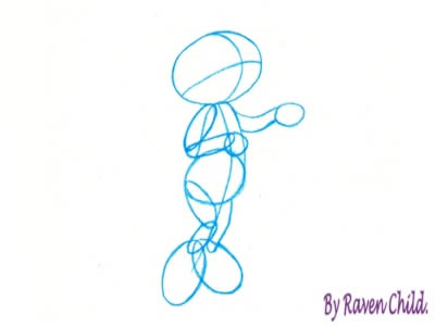 400x300 Drawing Smurfette