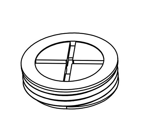 500x481 orbit pl electric box closure plug, weatherproof zinc