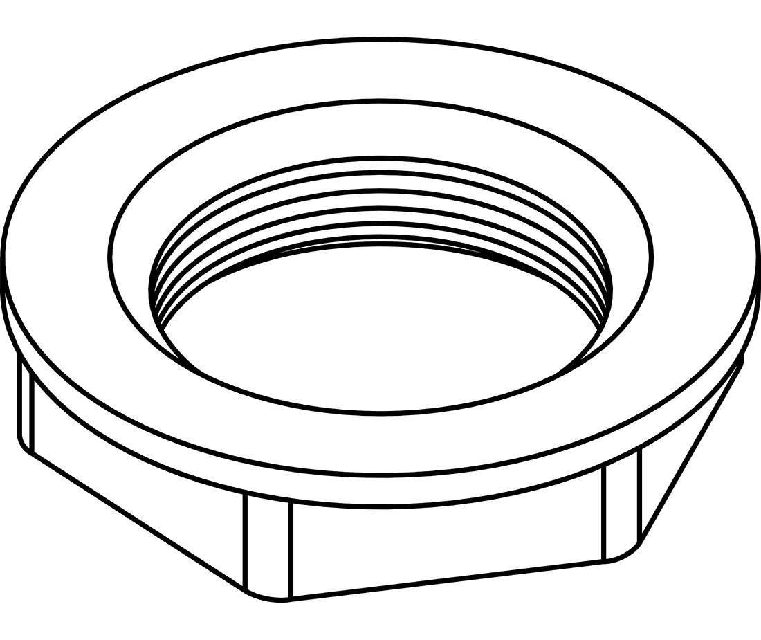 1100x925 Zinc Die Cast Locknut