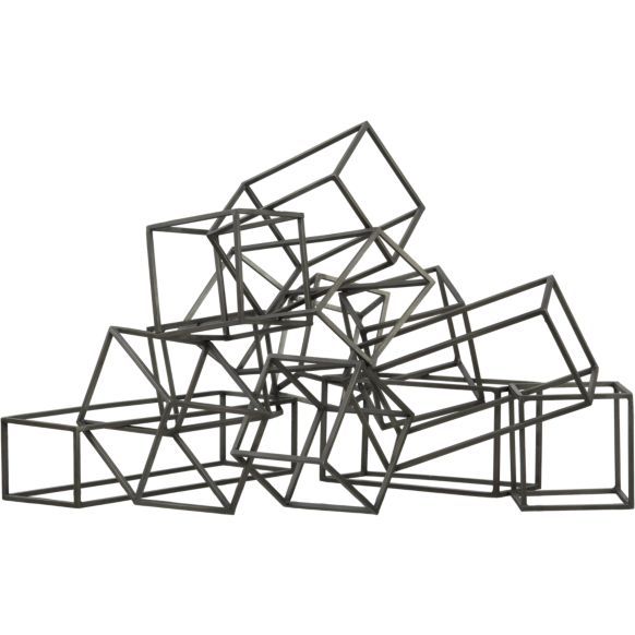 582x582 cubist sculpture this sculpture is handmade in india of iron