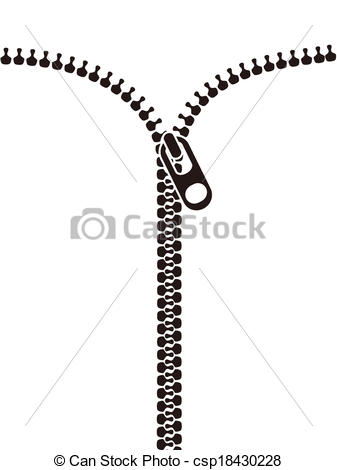 337x470 The Background Of Open Zipper For Design