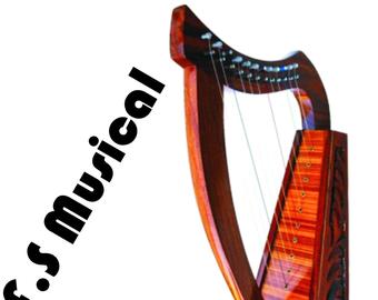 340x270 Lap Harp Etsy