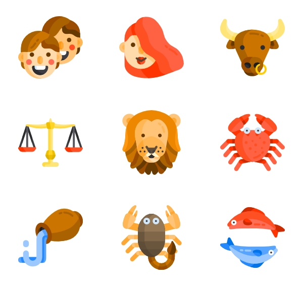 600x564 Zodiac Sign Clipart