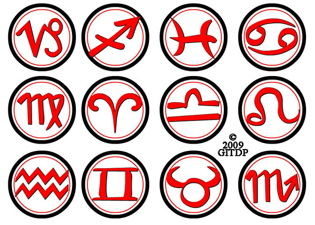 639x456 Zodiac Glyphs