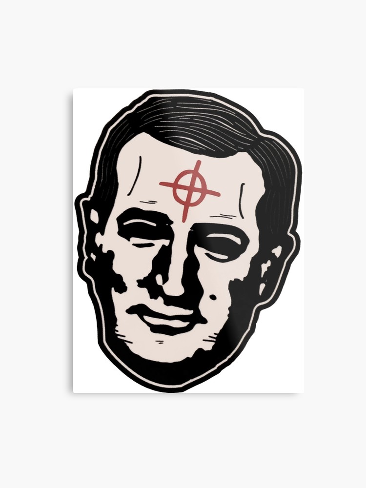 750x1000 ted cruz zodiac killer metal print