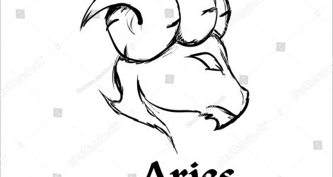 471x250 Aries Symbol Drawings Sign Zodiac Cool Images Iydunetwork