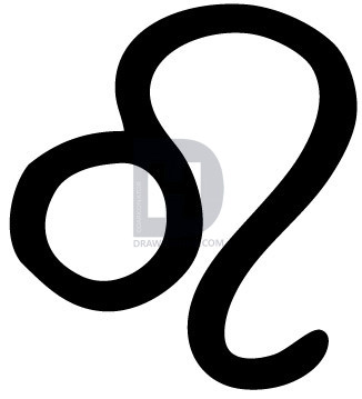 326x359 How To Draw Zodiac Sign Leo, Step