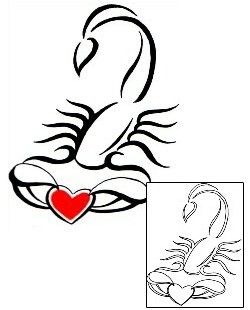 250x310 Scorpio Zodiac Sign Tattoos, Tattoos