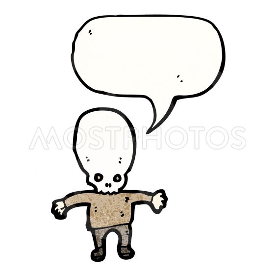 563x563 Scary Zombie Cartoon