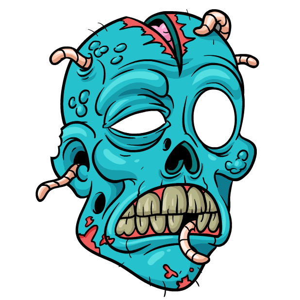 618x618 Collection Of Free Zombies Drawing Cartoon Download On Ui Ex