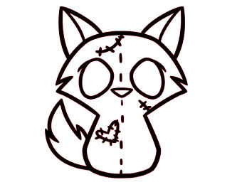 340x270 Zombie Stuffed Dog Etsy