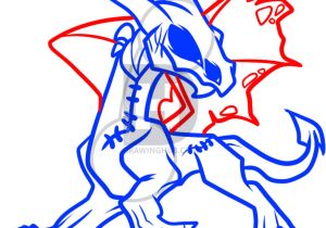 300x210 Easy Zombie Drawing Step