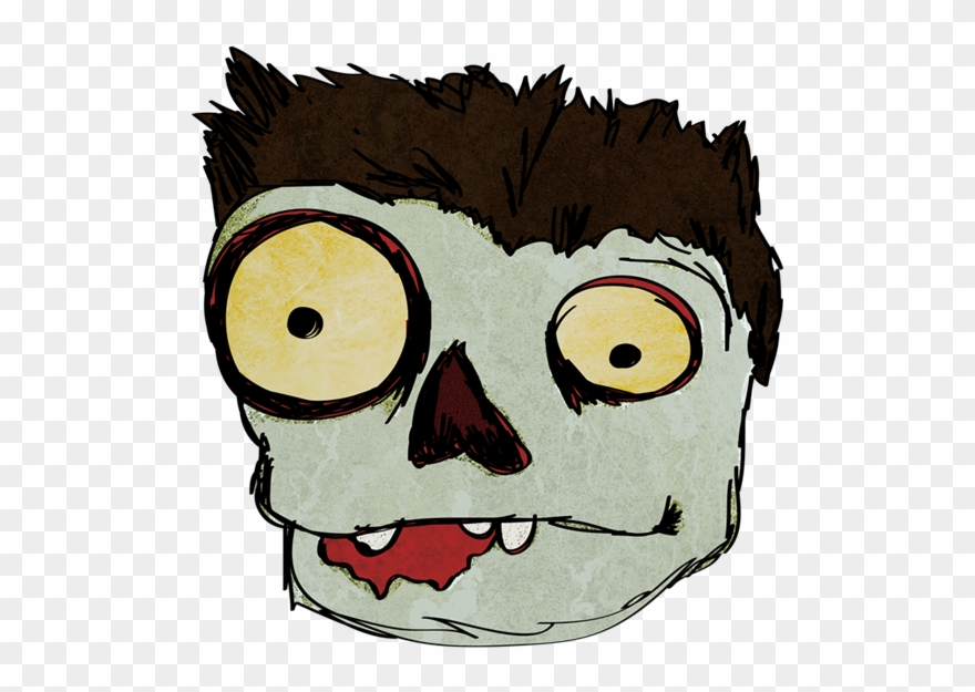 Zombie Face Drawing | Free download on ClipArtMag