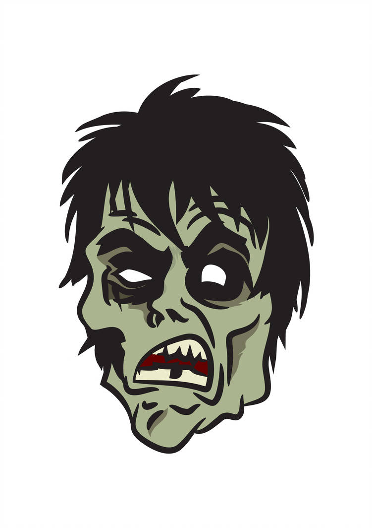 751x1064 Zombie Face