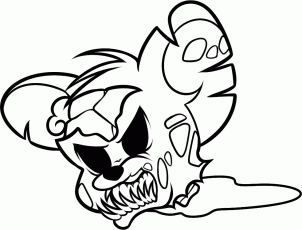302x230 How To Draw Zombie Jerry, Step