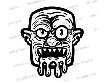 340x269 Monster Outline Etsy