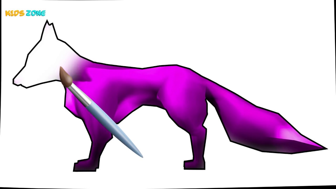 1280x720 Coloring For Kids With Animals Drawing Animals For Kids