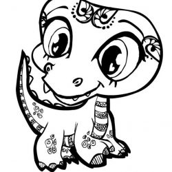 250x250 Coloring Pages Of Cartoon Animals At The Zoo Baby And Mom