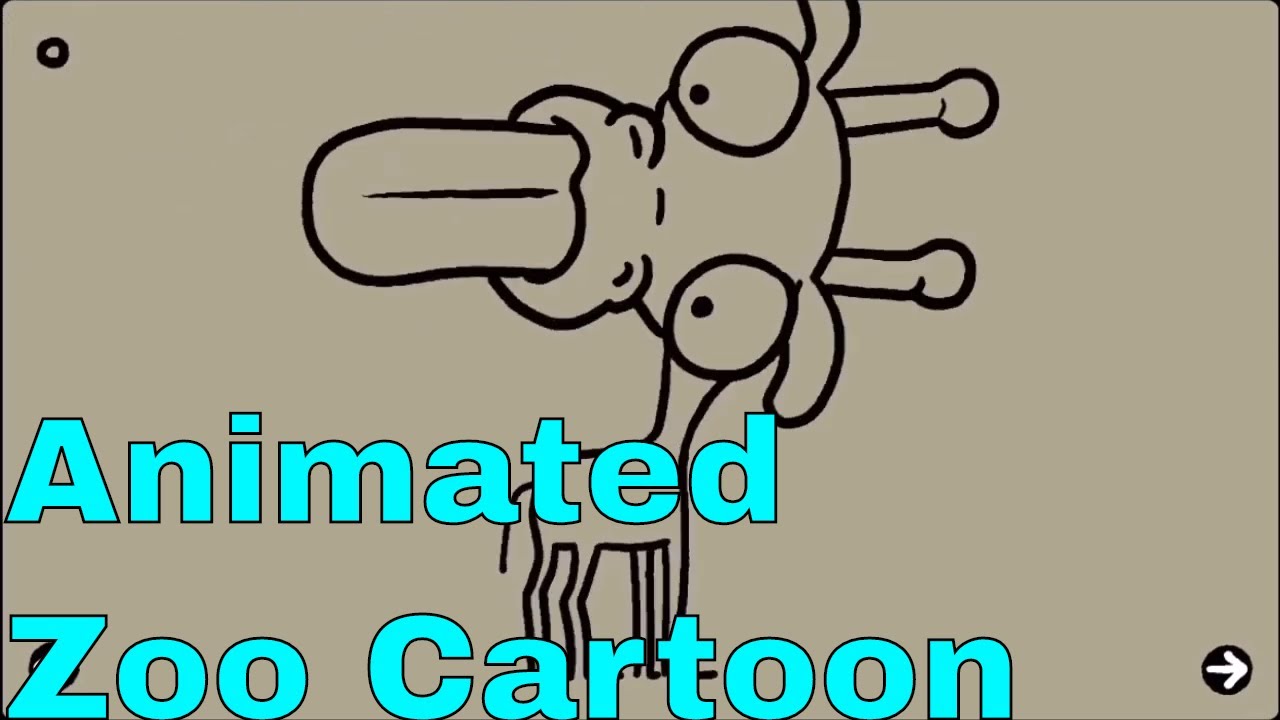 1280x720 Fun Animals Petting Zoo Cartoon Animated Drawing Game