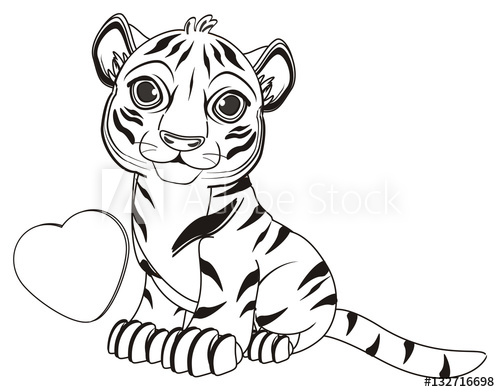 500x392 Animal, Cartoon, Wild, Cat, Zoo, Circus, Dangerous, Illustration