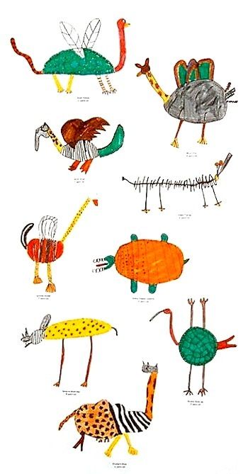 350x669 Draw A Zany Zoo