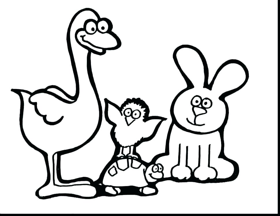 970x750 Zoo Pictures To Color