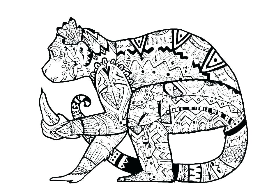 948x671 Zoo Animal Coloring Pages To Print Printable Pictures Of Animals