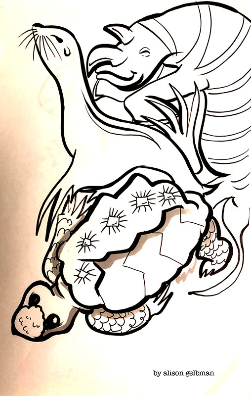 508x800 Bronx Zoo Caricatures