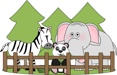 500x322 Collection Of Free Zoo Drawing Scene Download On Ui Ex
