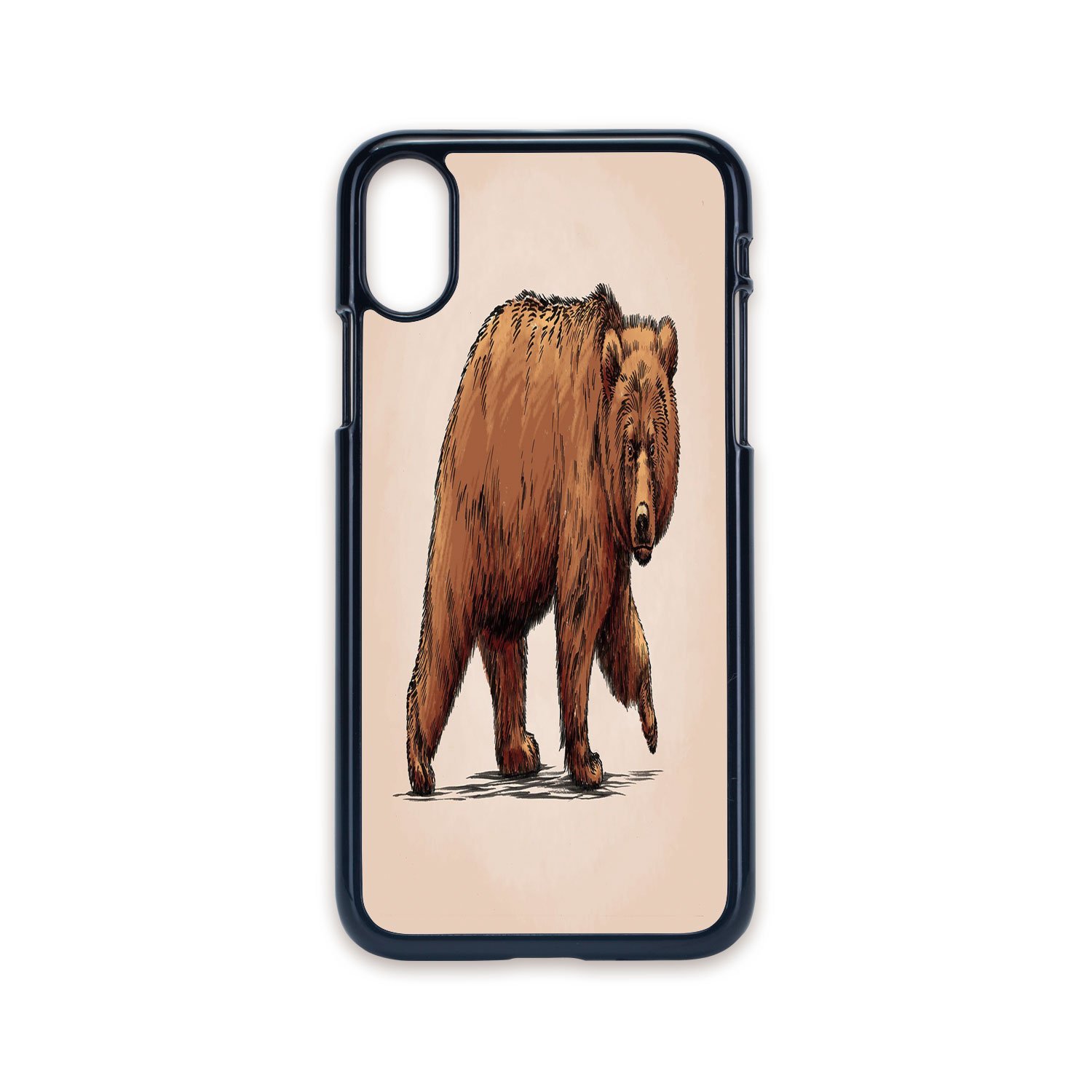 1500x1500 Phone Case Compatible With Iphone X Print Black