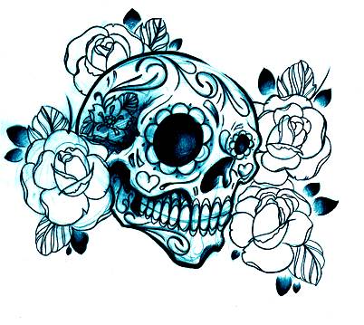 402x359 Zoom Tattoos Skull Tattoo Drawings