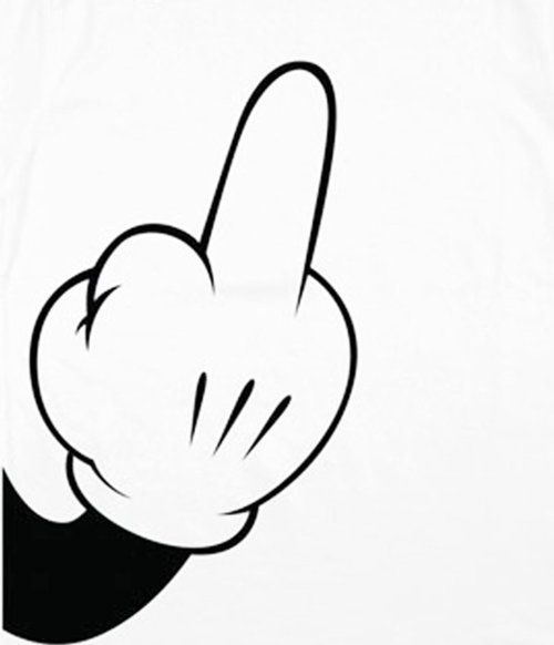 500x582 Mickey Speaks Art, Twisted Disney, Drawings