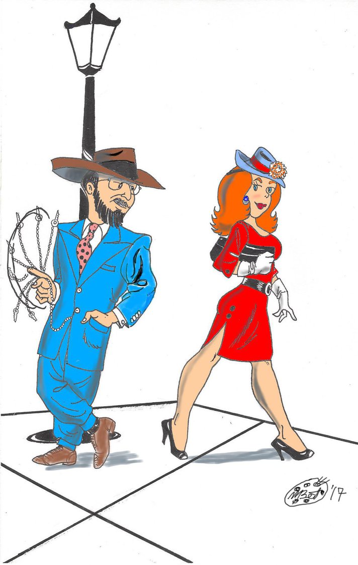 712x1121 Zoot Suit Drawings