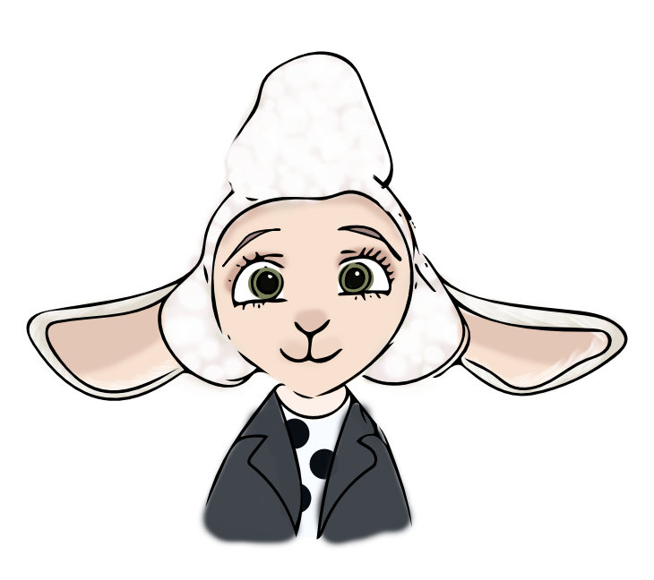 730x648 Bellwether Drawing From Zootopia