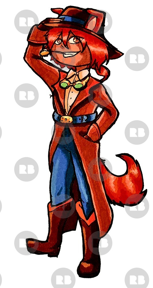 532x1000 zorro sticker