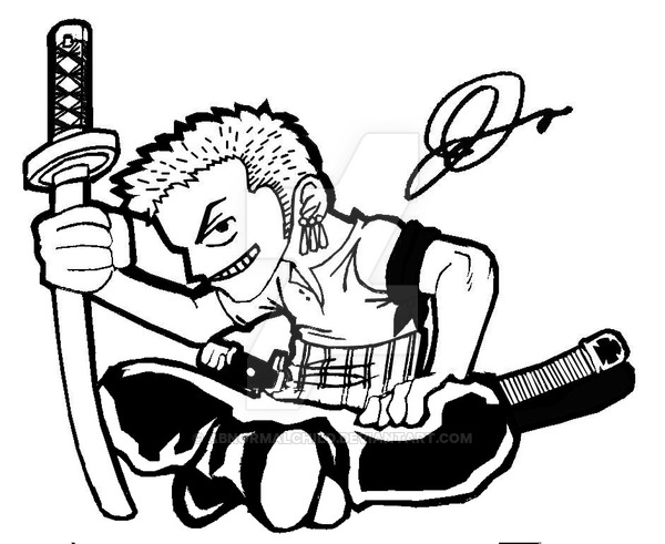 600x491 roronoa zorro