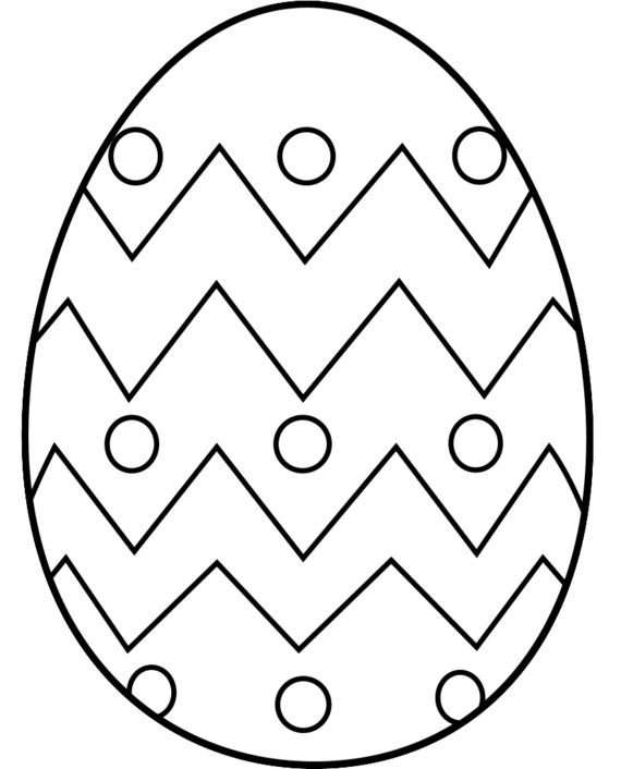 570x706 Free Egg Free Clip Art Of Egg Clipart Black And White 0 Easter