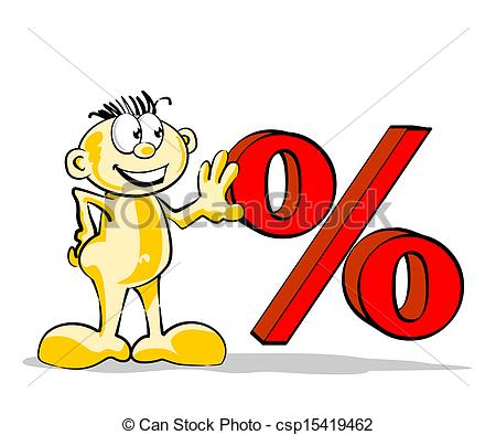 450x394 Per Cent Clipart