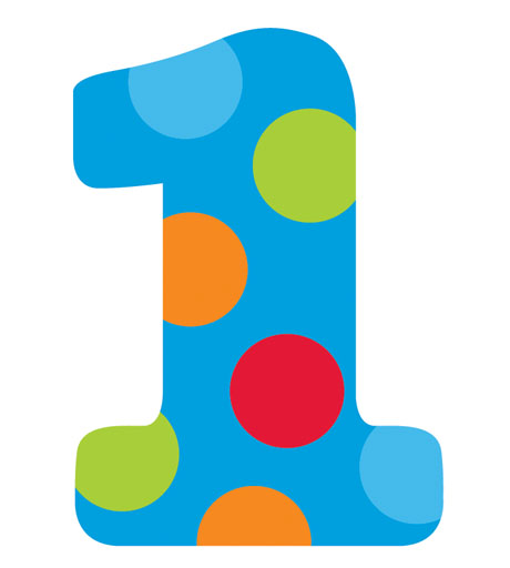 460x512 Blue Number 1 Clipart