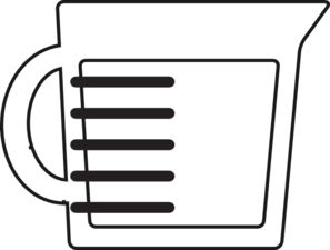 297x225 Liquid Measuring Cup Clip Art