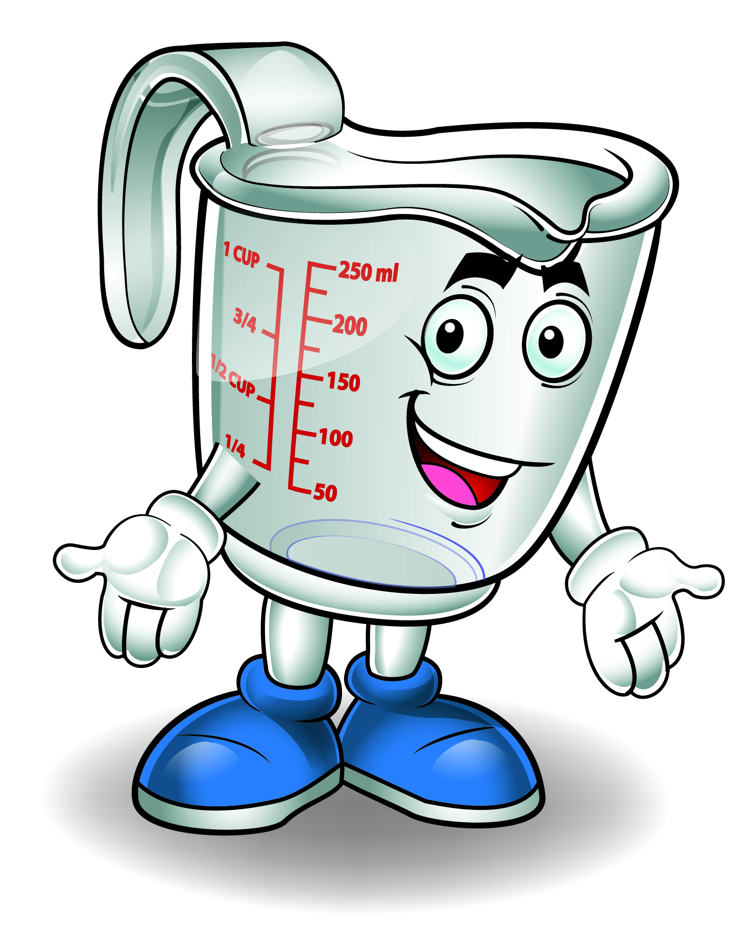 1471x1825 Water In Measuring Cup Clipart