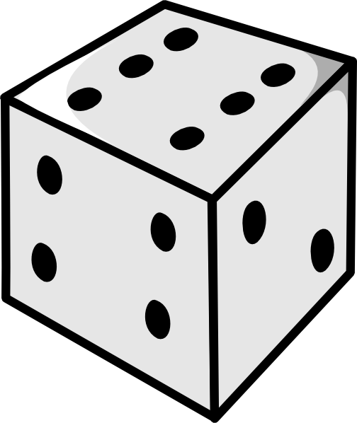 504x598 Dice Clip Art