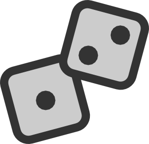 300x291 Dice Clip Art