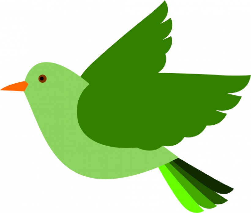 820x695 Clip Art Bird Green Animalsbirdsmiscellaneousgenericcolorstop 10